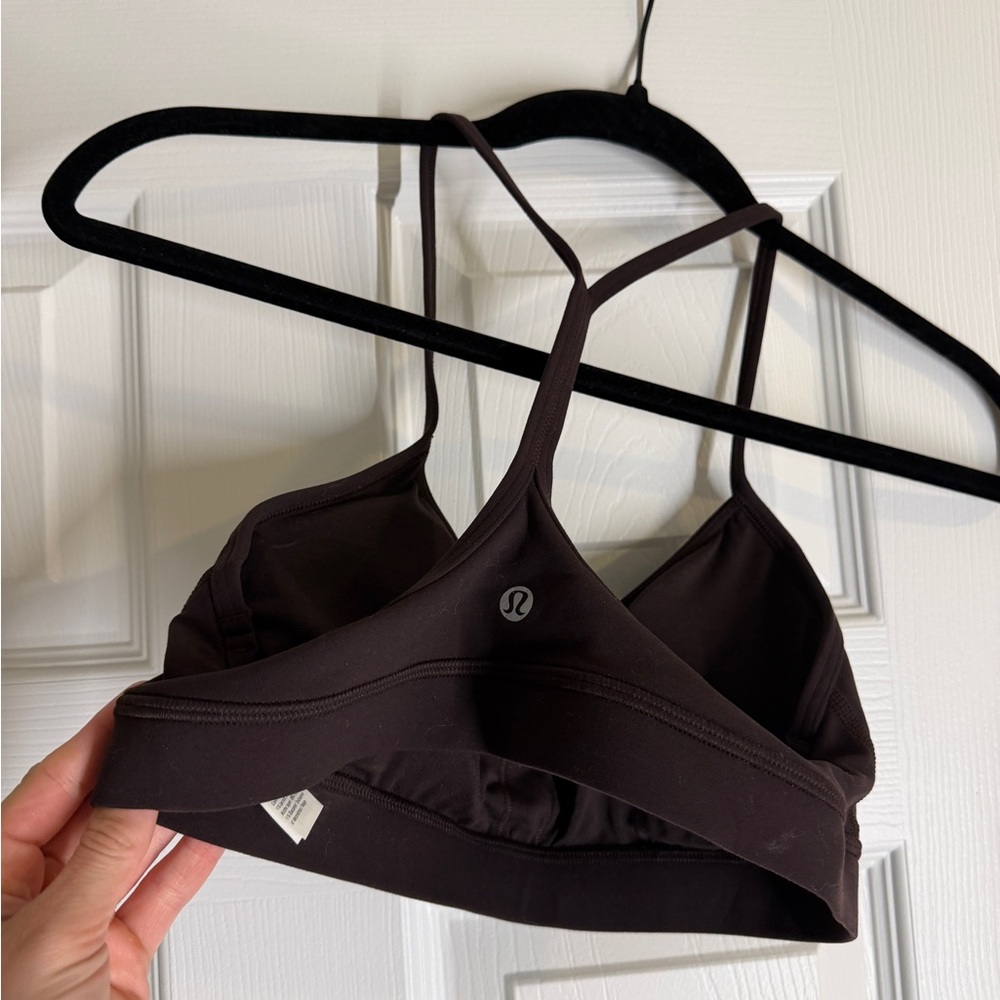 lululemon athletica Brown Strappy Light-Support Sports Bra